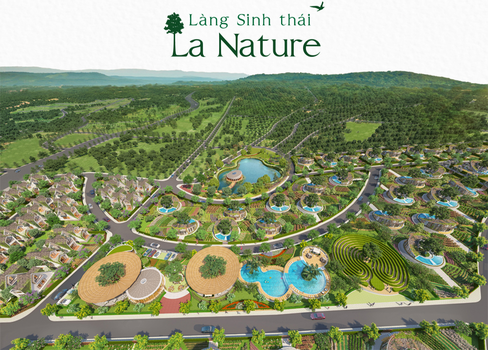 Phối cảnh dự án Làng sinh thái La Nature