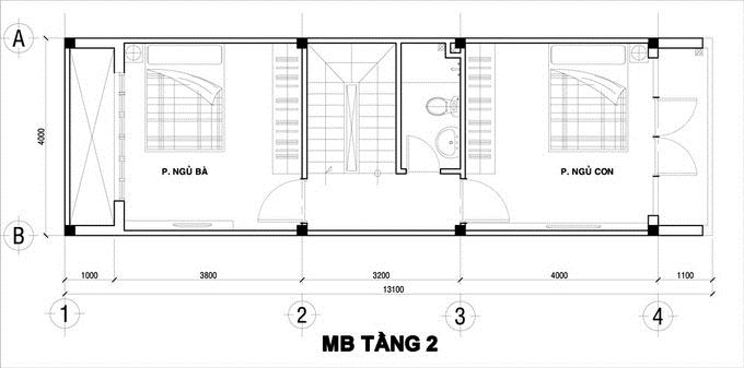 nhà 4 tầng ở Sài Gòn