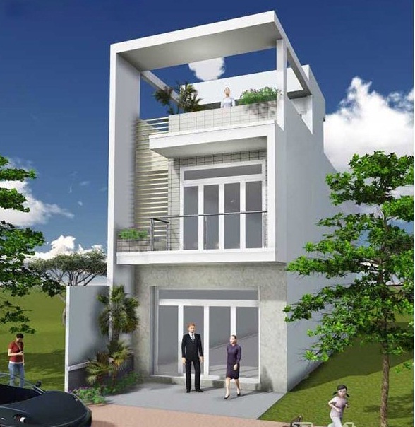 nhà 2 tầng
