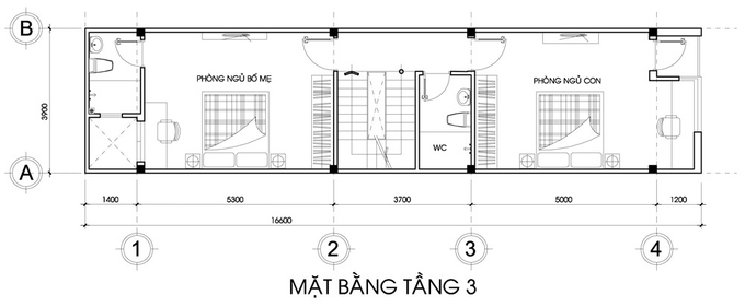 nhà 3 tầng