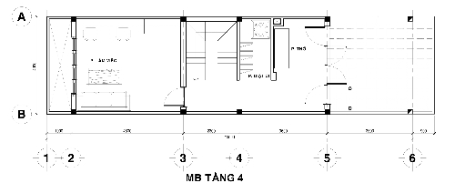 mẫu nhà 4 tầng