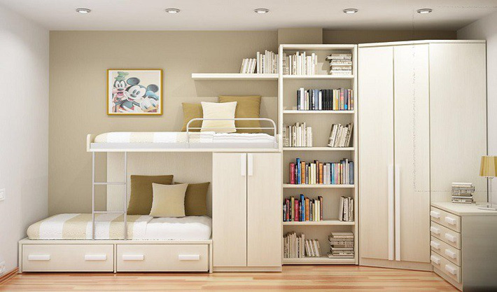 Mẫu giường tầng đơn giản