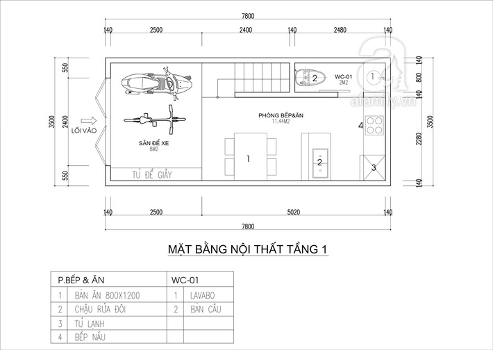 thiết kế nhà 4 tầng đẹp