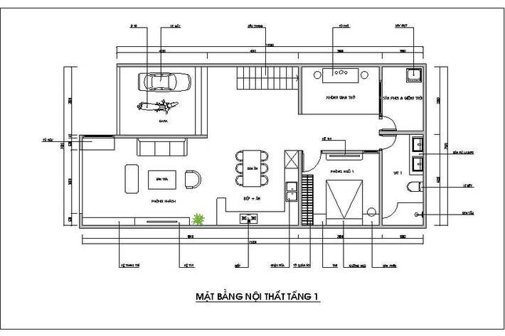 thiết kế mặt bằng