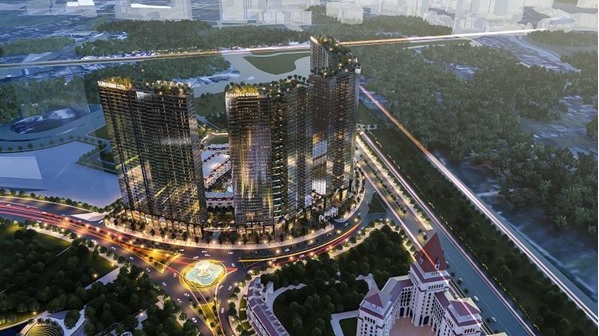 phối cảnh dự án Sunshine City