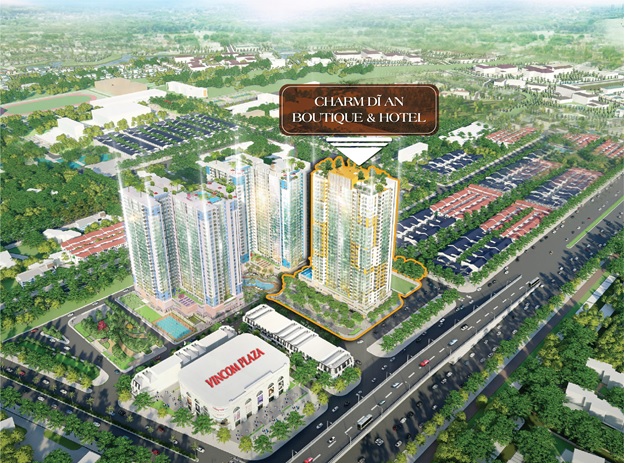 toàn cảnh dự án Charm City