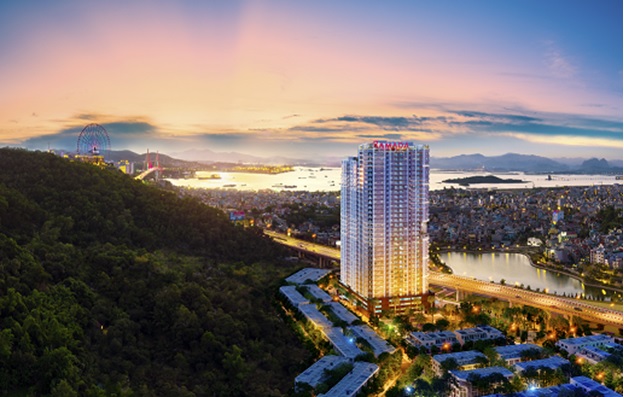 Phối cảnh dự án Ramada by Wyndham Hạ Long Bay View