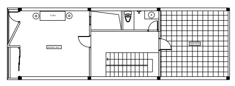 Sơ đồ bố trí mặt bằng tầng 3