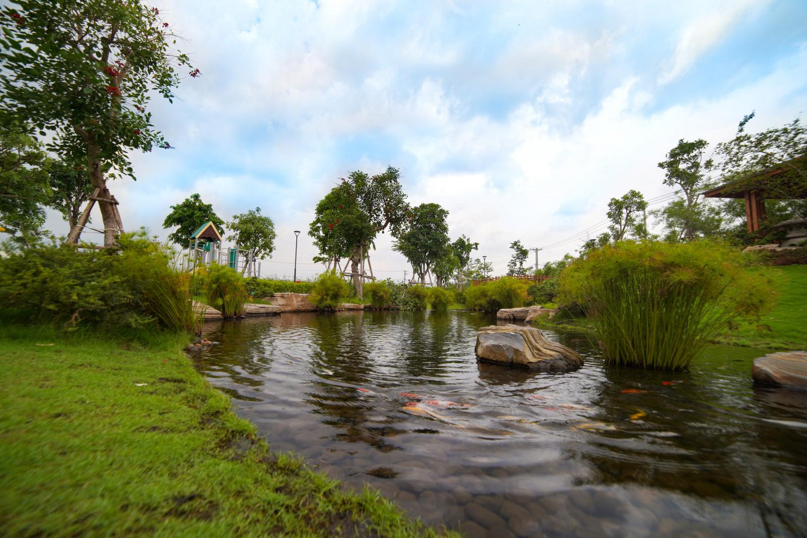 Không gian xanh tại Waterpoint 