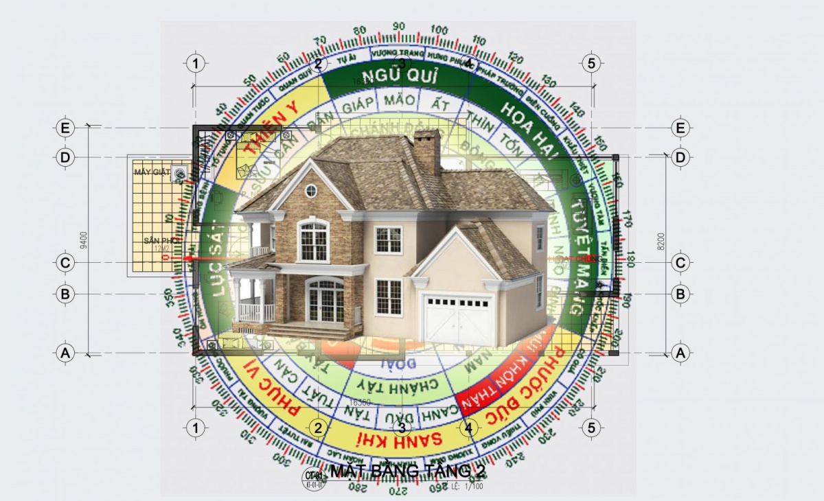 Cách xác định hướng nhà