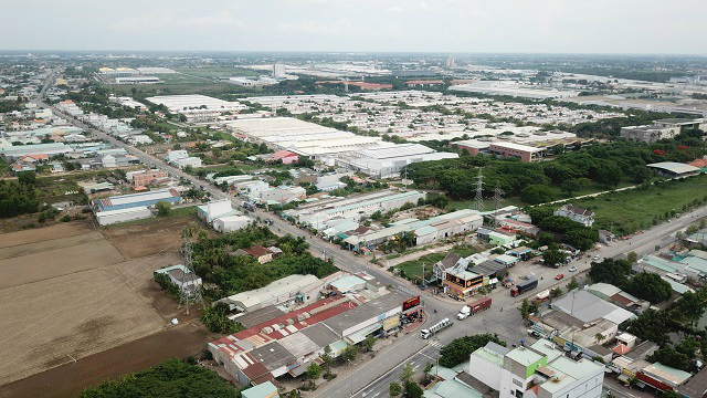 thành phố nhìn từ trên cao