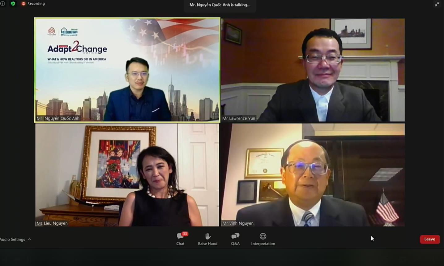 ảnh chương trình  Adapt to Change do Batdongsan.com.vn tổ chức