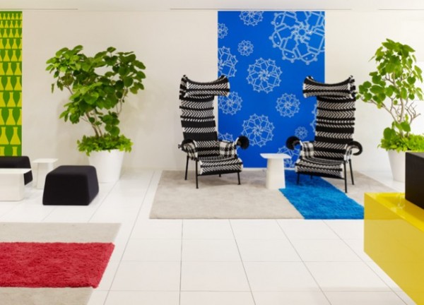 8 comfortable meeting chairs primary colors