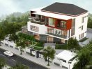                          Mẫu biệt thự sân vườn 3 tầng hiện đại trong khuôn viên 1.000m2                     