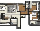                          Thiết kế hợp lý giúp căn hộ 143m2 tràn ngập ánh sáng                     