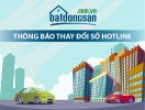                          Batdongsan.com.vn thông báo thay đầu số Tổng đài chăm sóc khách hàng                     